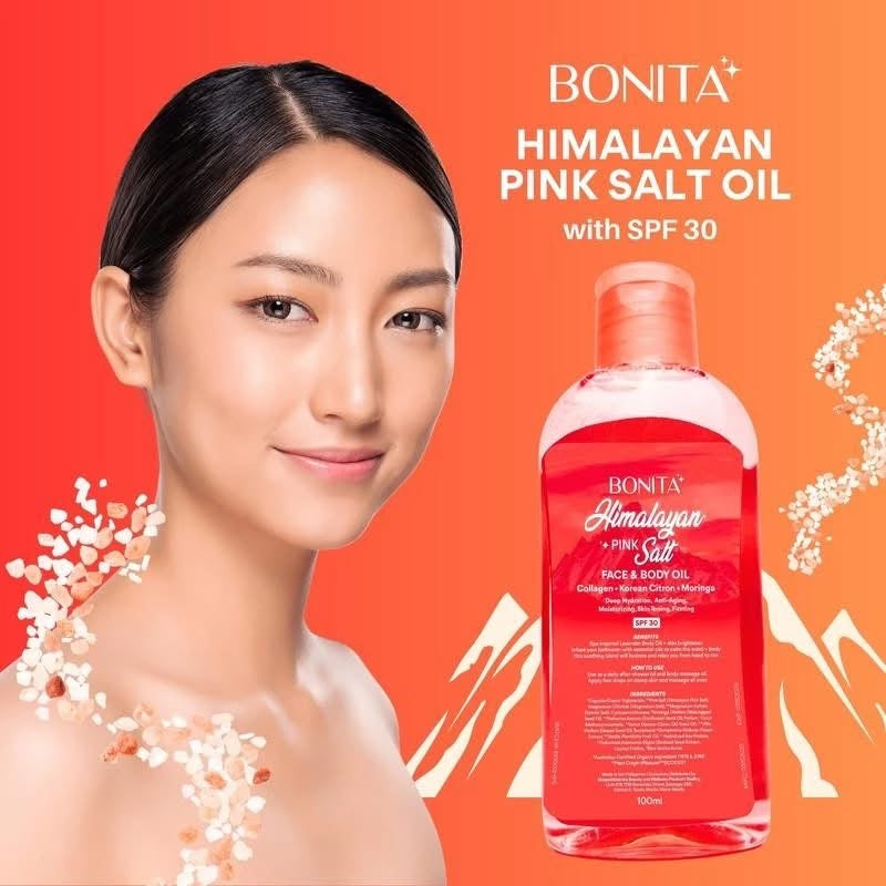Bonita Himalayan Pink Salt Face & Body Oil | 100ml