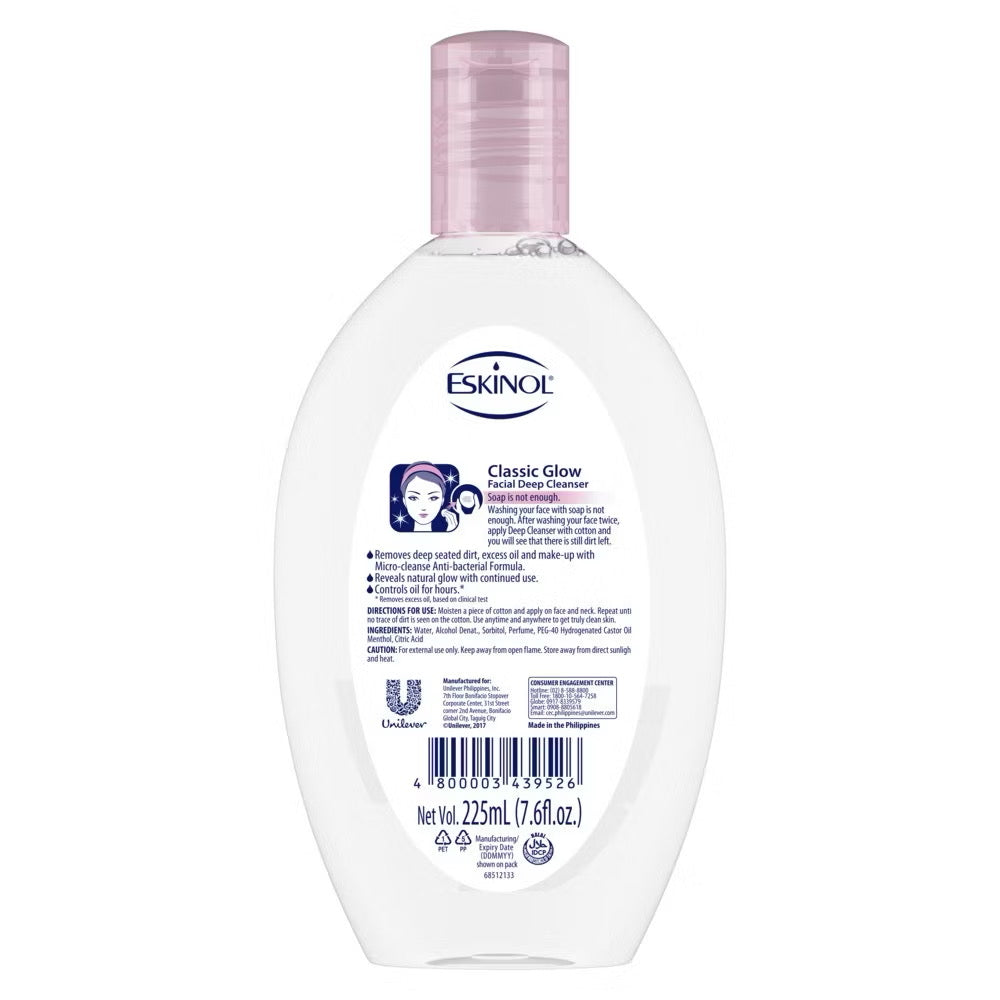 Eskinol Deep Cleanser Classic Glow 225ml