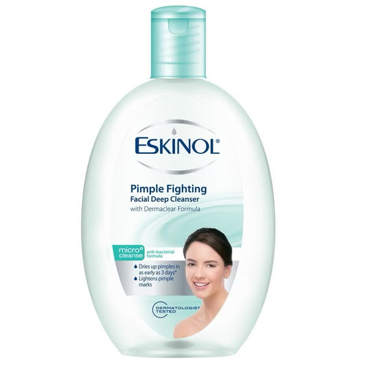 Eskinol Facial Deep Cleanser Pimple Fighting 225ml