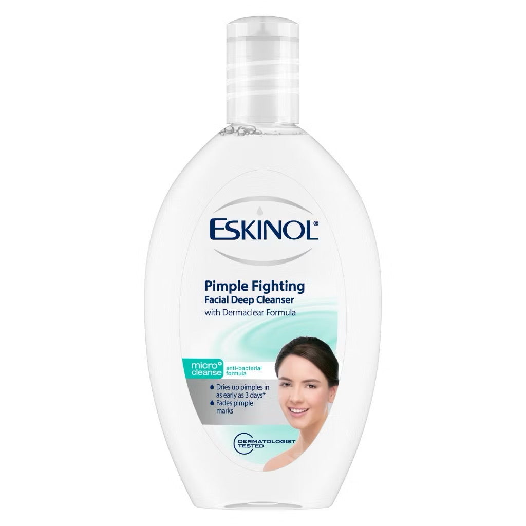 Eskinol Facial Deep Cleanser Pimple Fighting 225ml