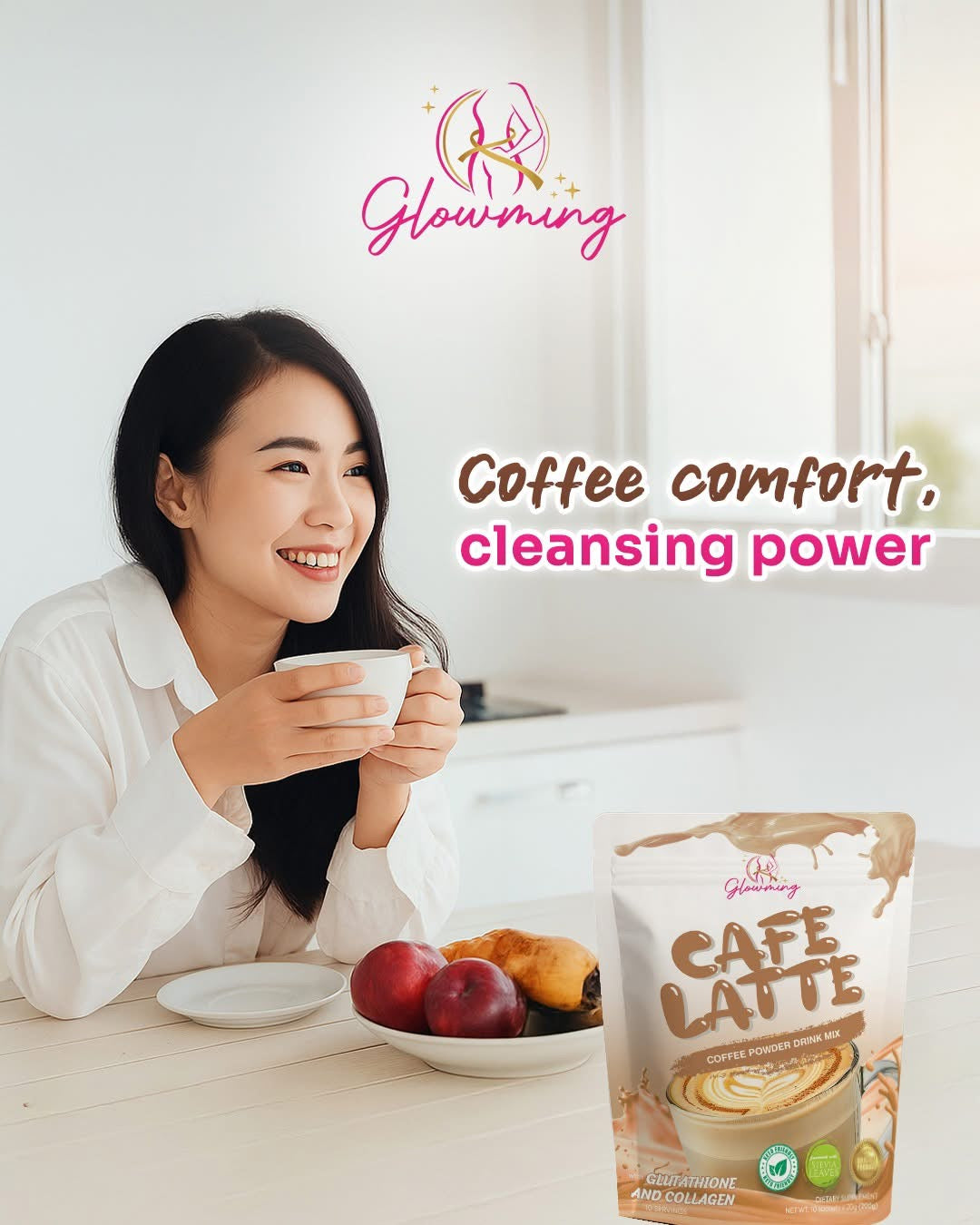 Cc Glam and Beauty Glowming Caffe Latte