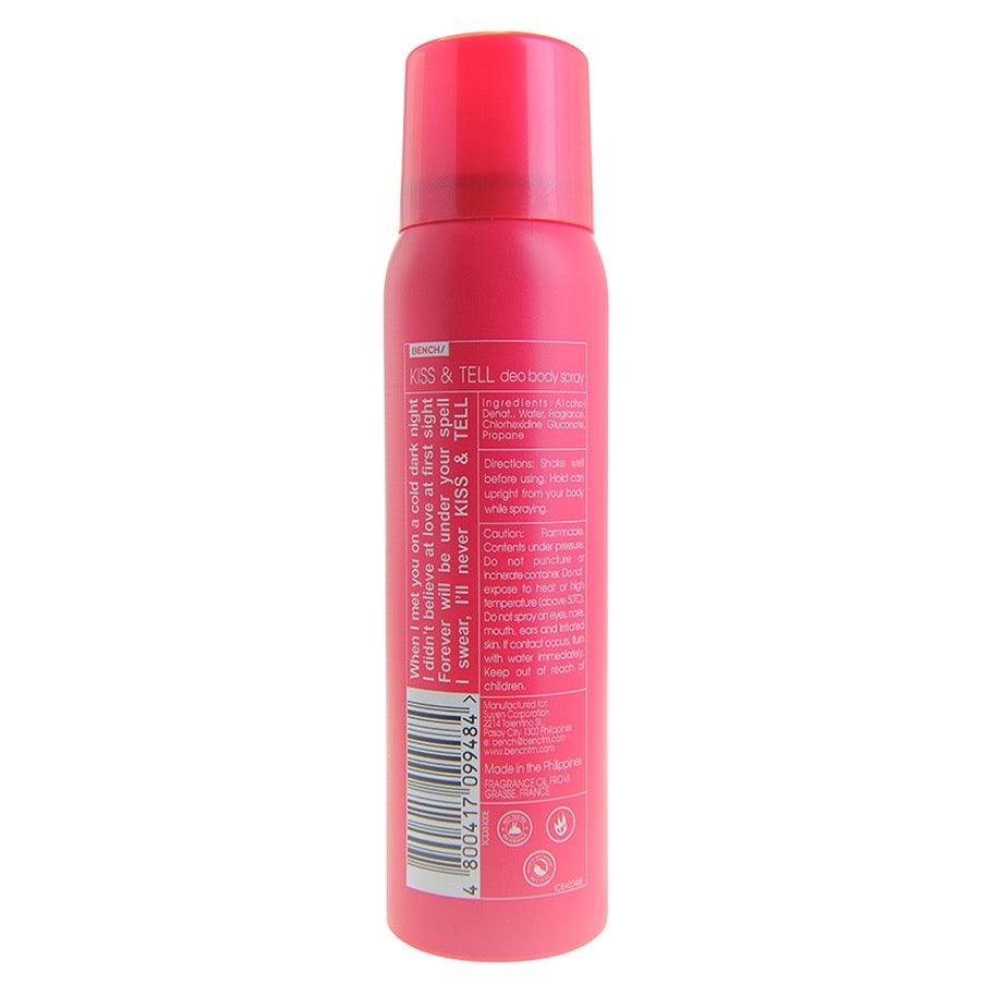 BENCH/ Kiss & Tell Deo Body Spray 100ml