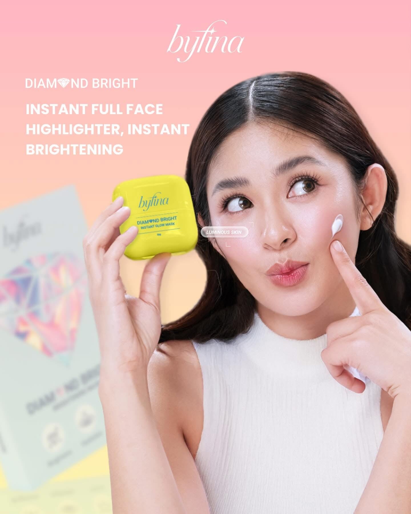 Byfina Diamond Bright Instant Glow Mask