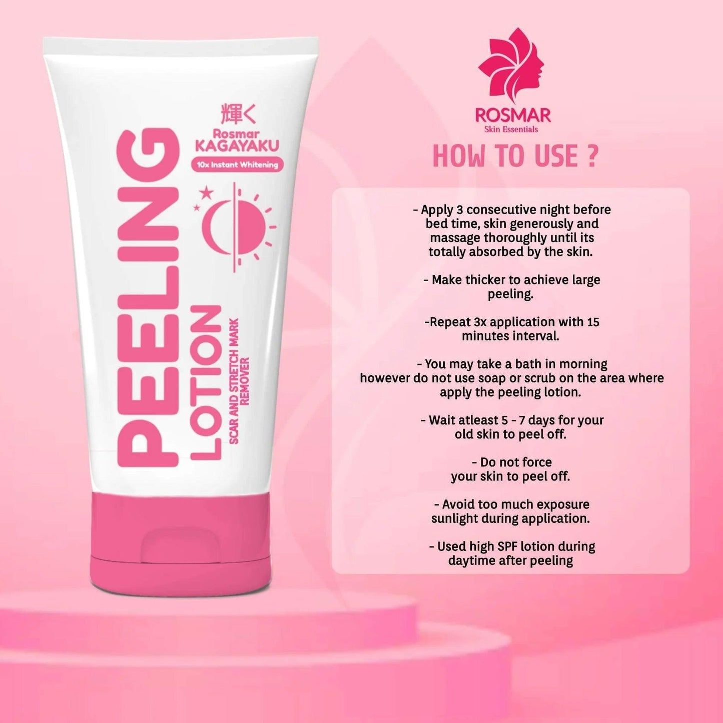 Rosmar Peeling Lotion