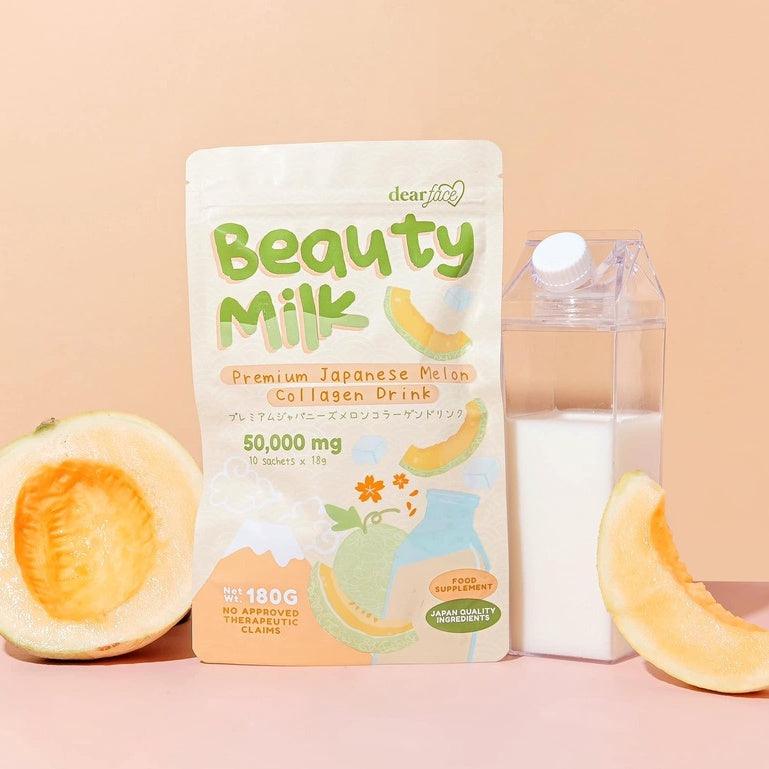 Dear Face Beauty Milk Premium Japanese Melon Collagen Drink