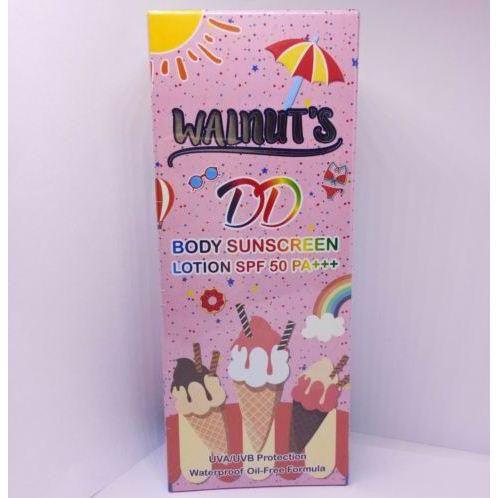 Wallnut's DD Body Sunscreen Lotion