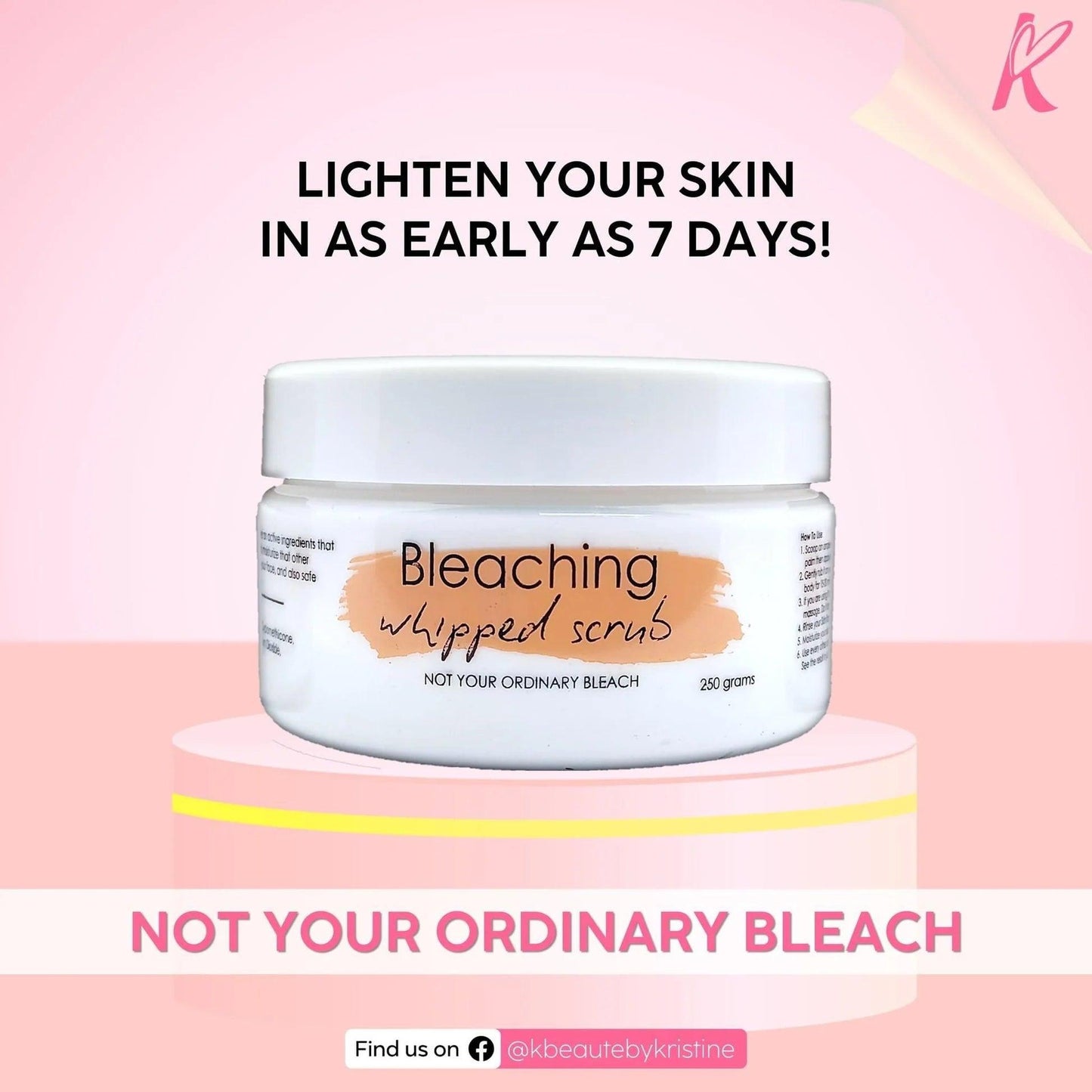 K-Beaute Bleaching Whipped Scrub